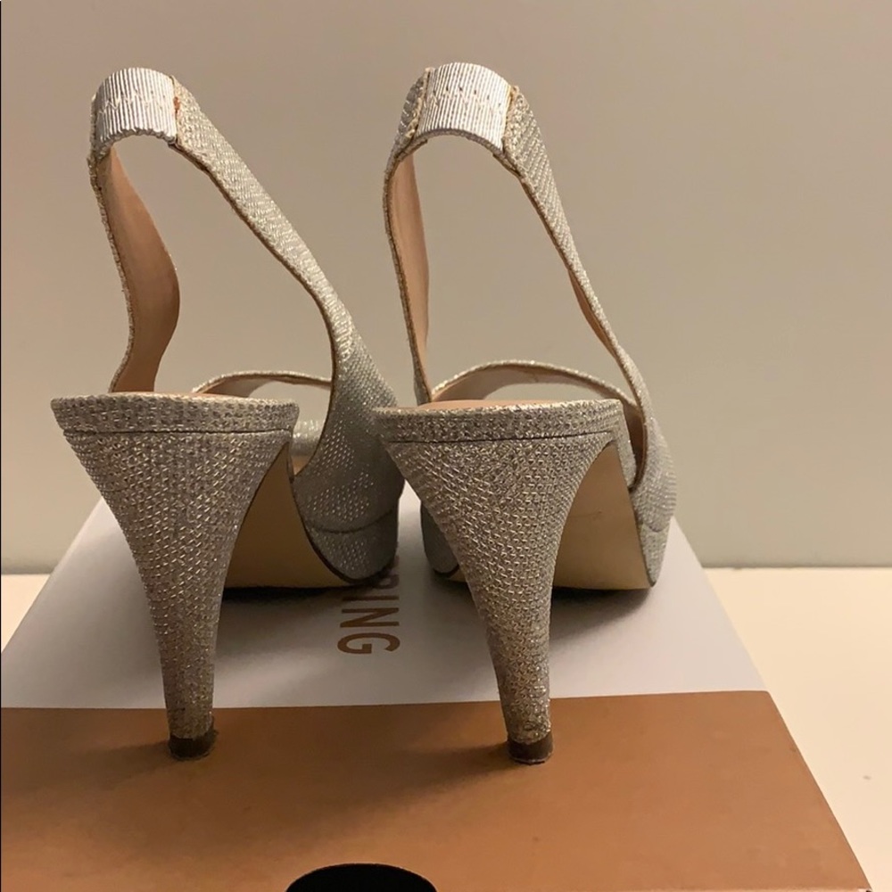 Call it Spring Silver Sparkly Heels - Picture 4 of 6